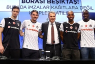 Beşiktaşta toplu imza töreni