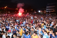 Erzurumda Süper Lig coşkusu
