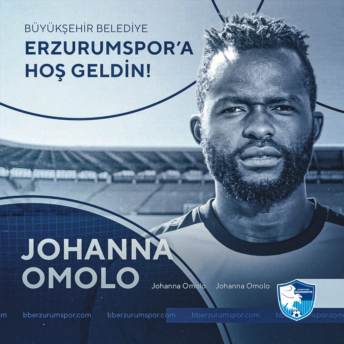 23 - Johanna Omolo (Orta saha) Cercle Brugge -> BB Erzurumspor