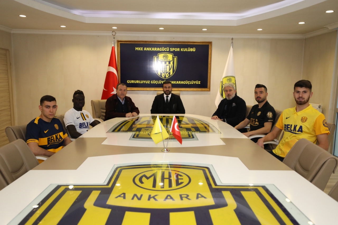 41- Ankaragücü: Aliou Badji, İbrahim Akdağ, Ali Kaan Güneren, Embiya Ayyıldız 