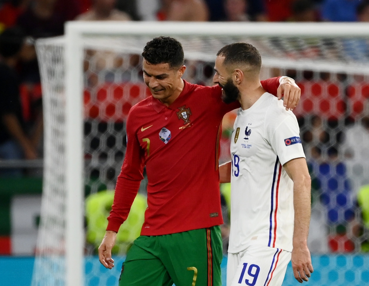 8. Ronaldo yine rekor kırdı, Portekiz-Fransa kol kola turladı