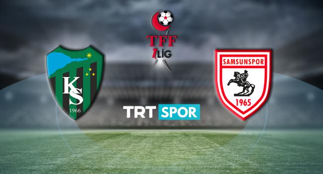 CANLI İZLE | Kocaelispor - Yılport Samsunspor - TRT Spor - Türkiye`nin güncel spor haber kaynağı