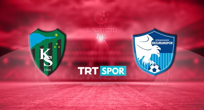 CANLI | Kocaelispor-BB Erzurumspor - TRT Spor - Türkiye`nin güncel spor haber kaynağı