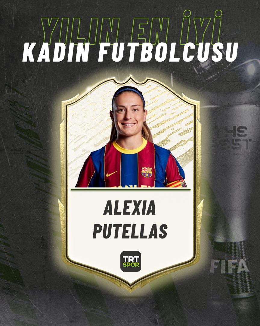 Yılın Kadın Futbolcusu Alexia Putellas
