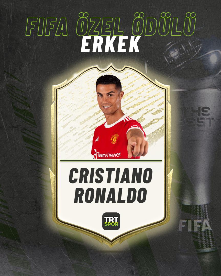 FIFA Özel Ödülü Cristiano Ronaldo`ya