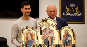 Karadağ'da Djokovic'e fahri vatandaşlık verildi