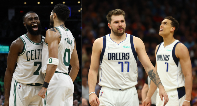 Celtics ve Mavericks, NBA finallerinde Görseli