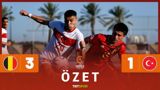 UEFA U17 Avrupa Şampiyonası | Belçika - Türkiye (Özet)
