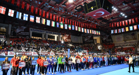 Avrupa Karate Şampiyonası'nın açılışı yapıldı