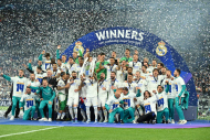 Real Madridin kupa coşkusu