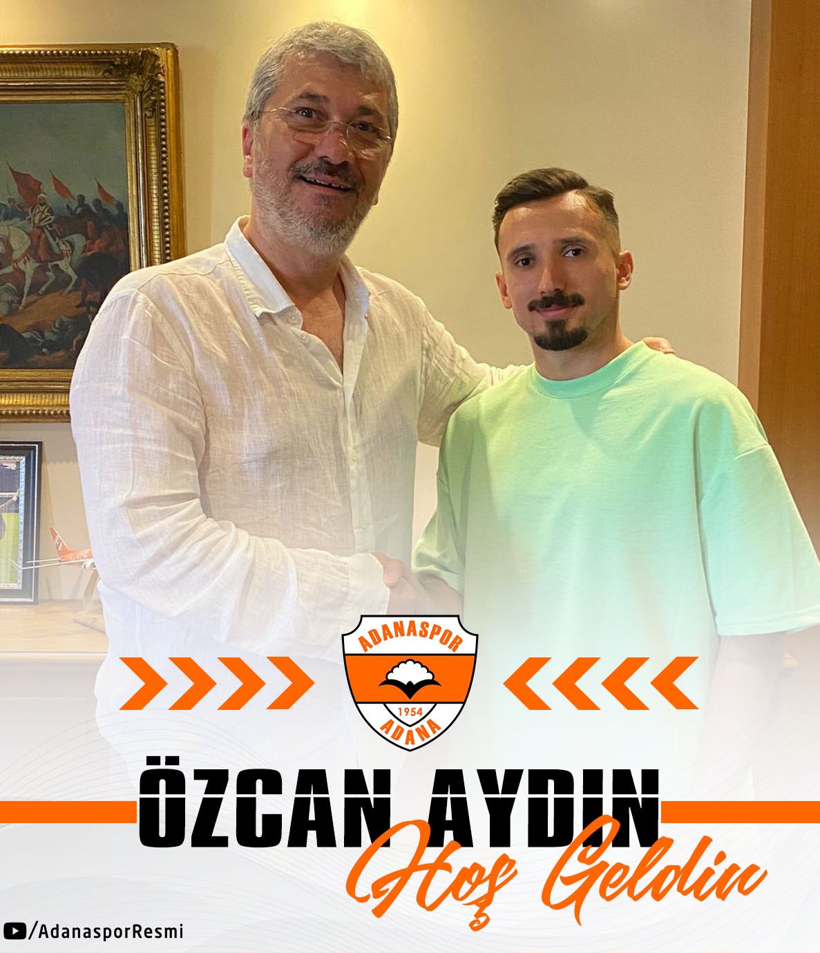 14) Özcan Aydın (Orta saha) | Somaspor →>> Adanaspor