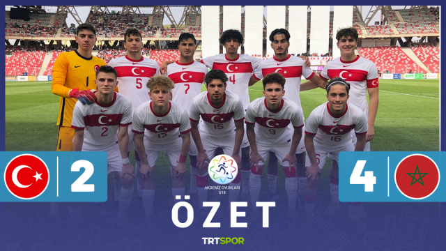 Akdeniz Oyunları 3.'lük Maçı | Türkiye 2-4 Fas (Özet)
