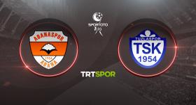 Adanaspor - Tuzlaspor maçı TRT SPOR'da