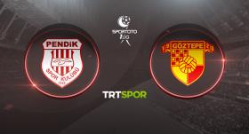 Pendikspor - Göztepe maçı TRT SPOR'da