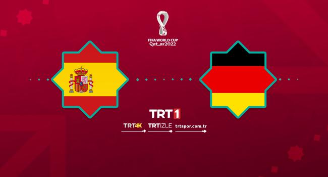 İspanya - Almanya maçı TRT 1&#039;de