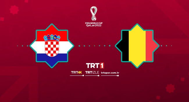 Hırvatistan - Belçika maçı TRT 1&#039;de