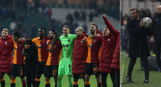 Galatasaray, Giresun&#039;dan rekorlarla döndü