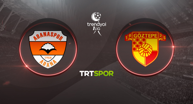 Adanaspor - Göztepe maçı TRT SPOR'da Görseli