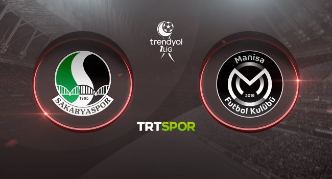 Sakaryaspor - Manisa FK maçı TRT SPOR&#039;da