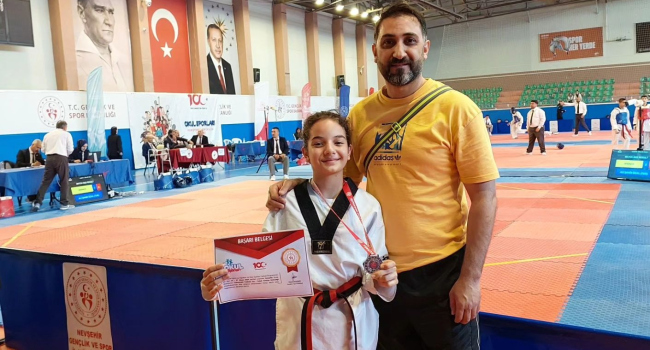 8 yaşında başladı, 14 yaşında Türkiye ikincisi oldu