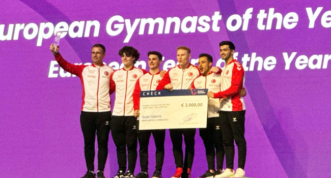 Milli cimnastikçiler büyük ödüle kavuştu