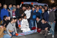 Trabzonspor taraftarından kutlama