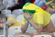 Brezilyalı taraftarlar gözyaşlarına boğuldu