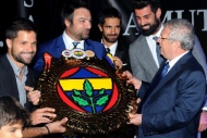 Fenerbahçelilerden Antalyada kutlama